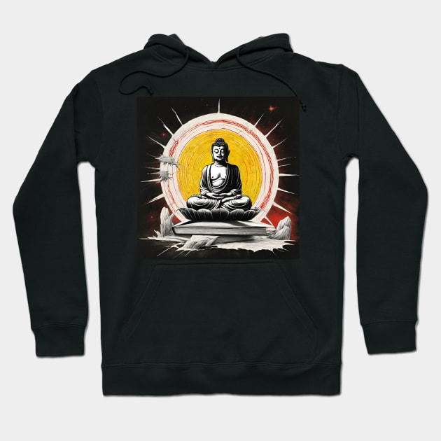 buddha Hoodie by yzbn_king